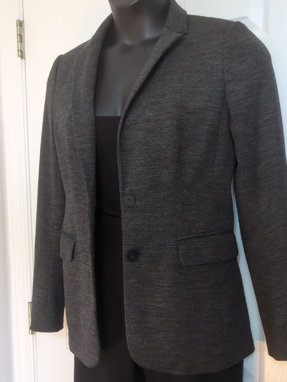 Ann Taylor Charcoal Gray Women's Blazer Jacket